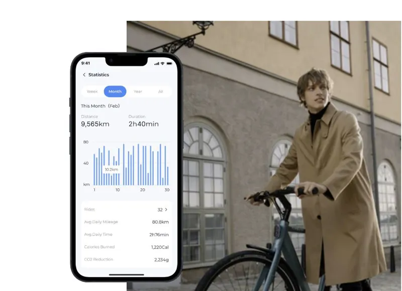 Tenways CGO600 PRO Lightweight City eBike in Midnight Black-6