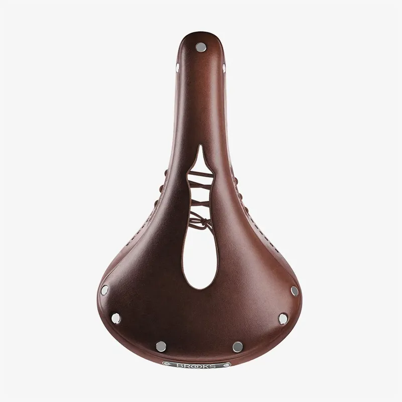 Brooks B17 Carved Saddle in Brown