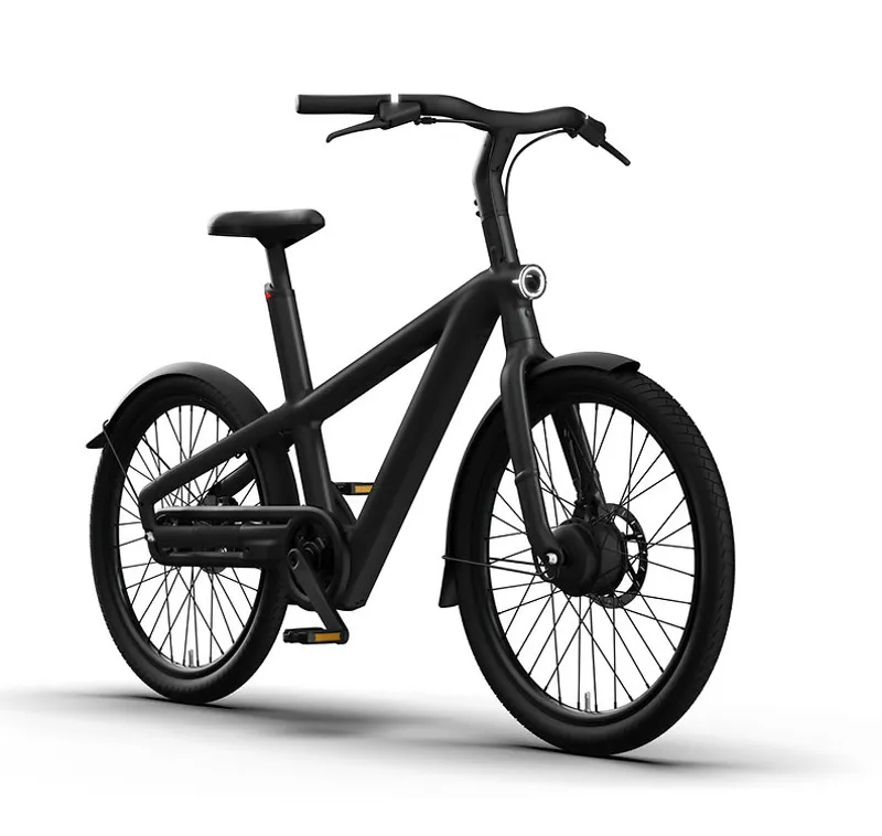 NEW VanMoof S6 OPEN Smart Electric Hybrid Bike in Drift Black-1