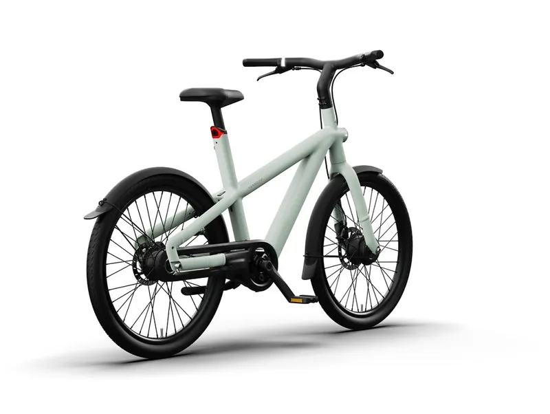 NEW VanMoof S6 OPEN Smart Electric Hybrid Bike in Pearl Mint-1