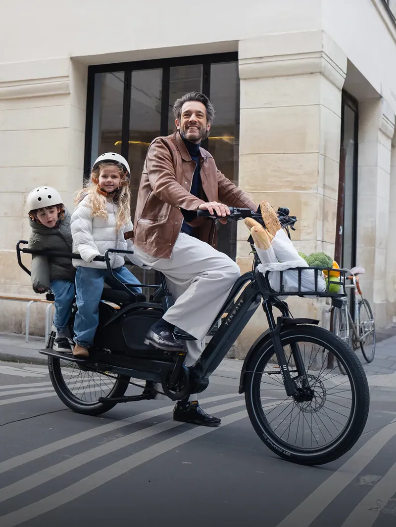 2026 New - Tenways Longtail DUO Electric Cargo Bike-2