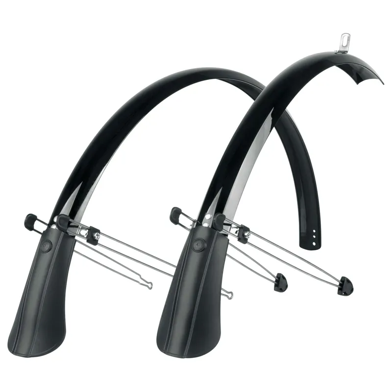 Sks Bluemels 28' Mudguard Set Reflective in Black