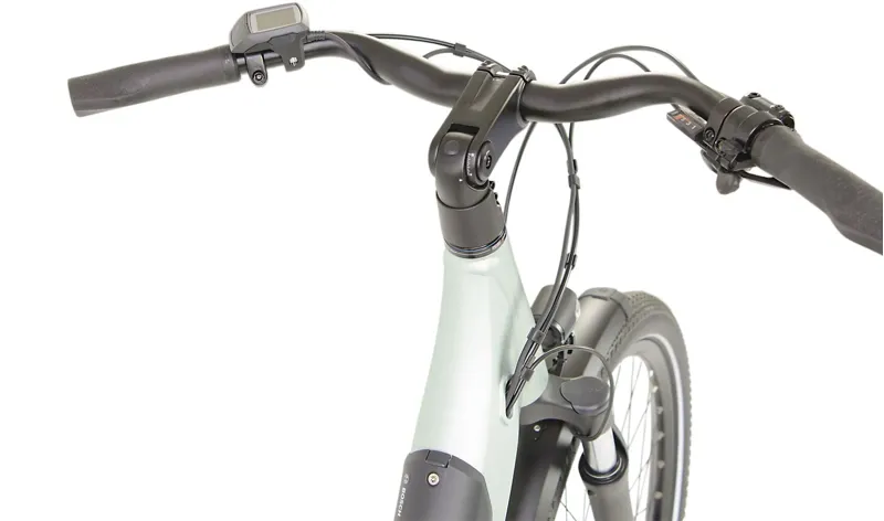 Raleigh Centros Lowstep Derauiller Gear eBike in Mint/Sand-2