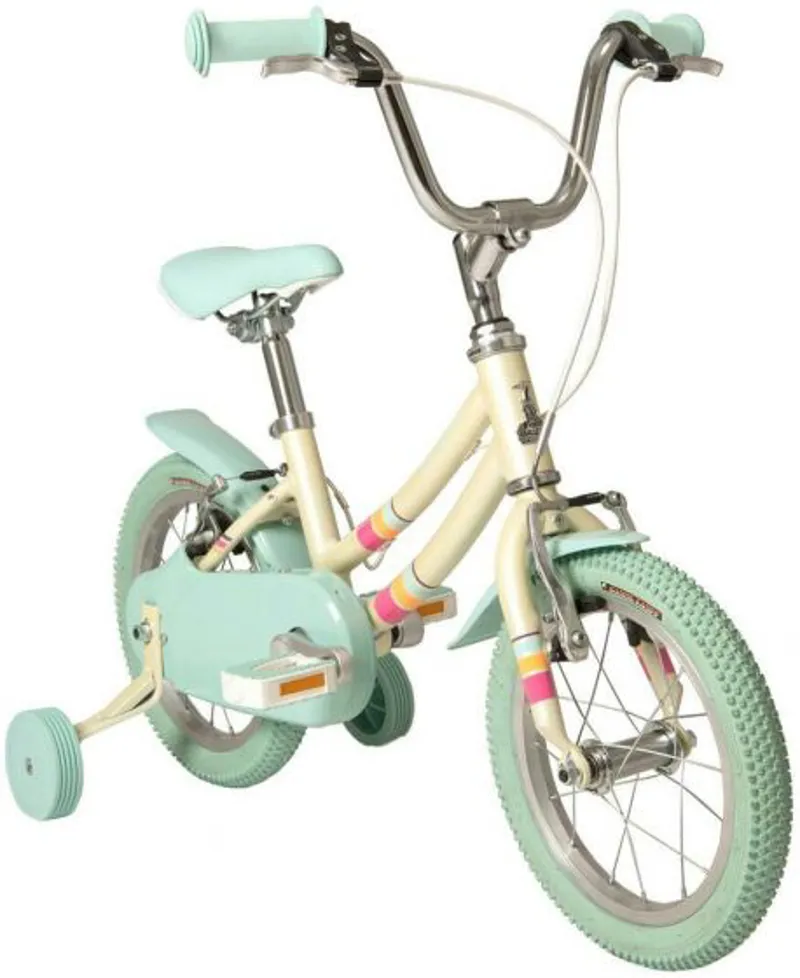 Raleigh Pop 14 Kids Bike in White-1