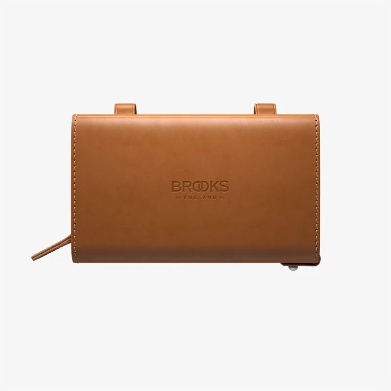 Brooks D Shaped Saddle Bag in Brown