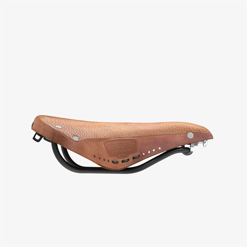 Brooks B17 Softened Short Ladies Saddle in Brown-3