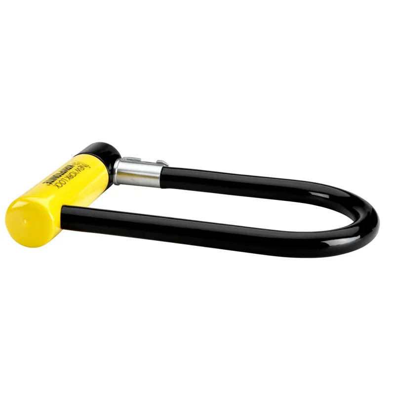 Kryptonite New York Standard Sold Secure Gold U-Lock in Yellow/Black-1