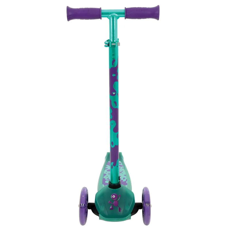 Squish Mini Flex LED Tilt Kids Scooter in Teal-5