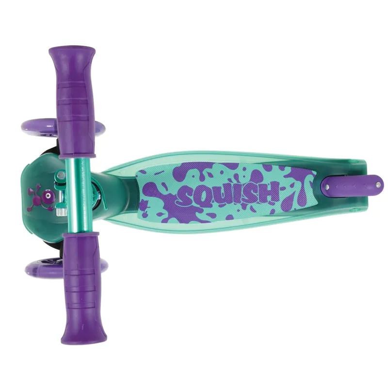 Squish Mini Flex LED Tilt Kids Scooter in Teal-4