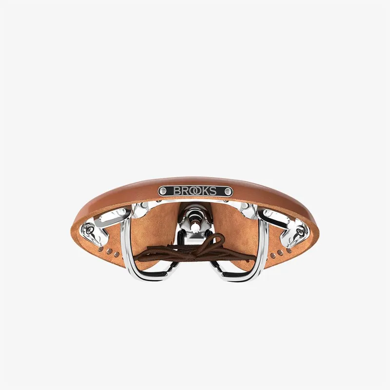 Brooks B17 Carved Short Ladies Saddle in Honey-5