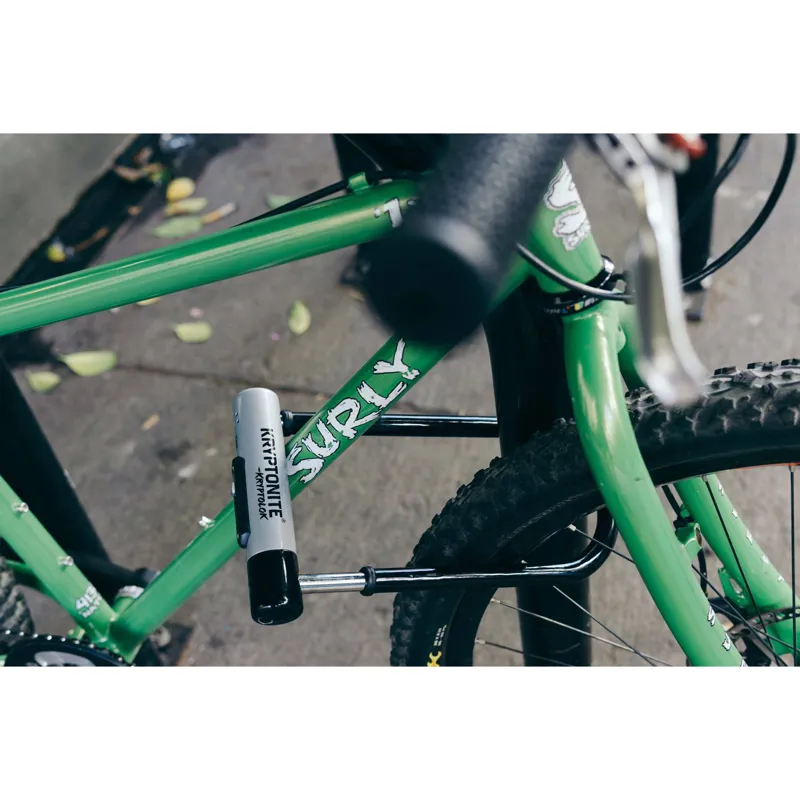 Kryptonite Kryptolok Sold Secure Gold Long Shackle U-Lock with Flexbracket in Black-4