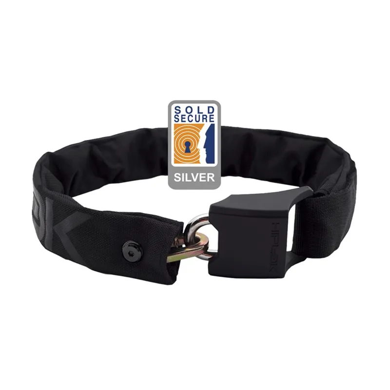 Hiplok Original v1.5 8x900mm Wearable Chain Lock in Black