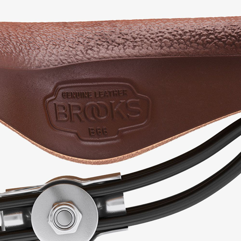 Brooks B66 Saddle in Brown-8