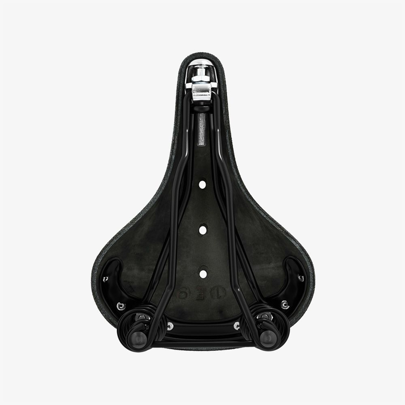 Brooks Flyer Short Ladies Saddle in Black-1