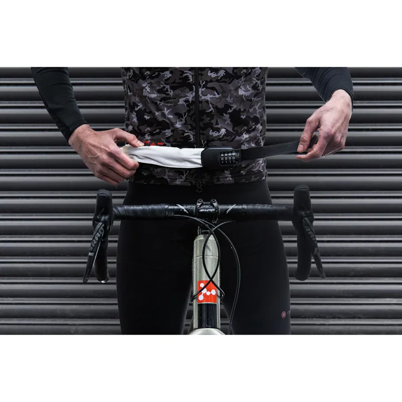 Hiplok Spin Wearable 6mm Lock in Black / Neon / Super Bright-6