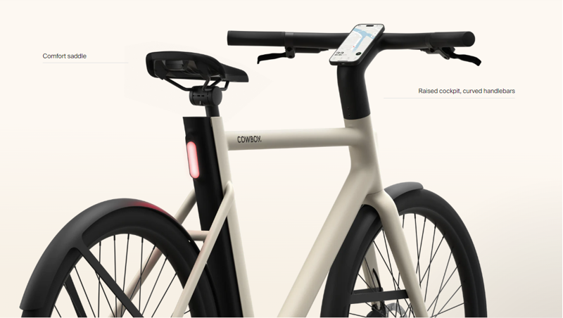 Cowboy 4 Cruiser Performance / Full E-bike in Dawn-4