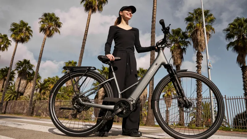 Tenways AGO AIR Electric Hybrid Bike in Arctic Grey-9