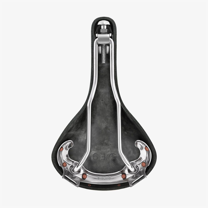 Brooks Swift Chrome Saddle in Black-1