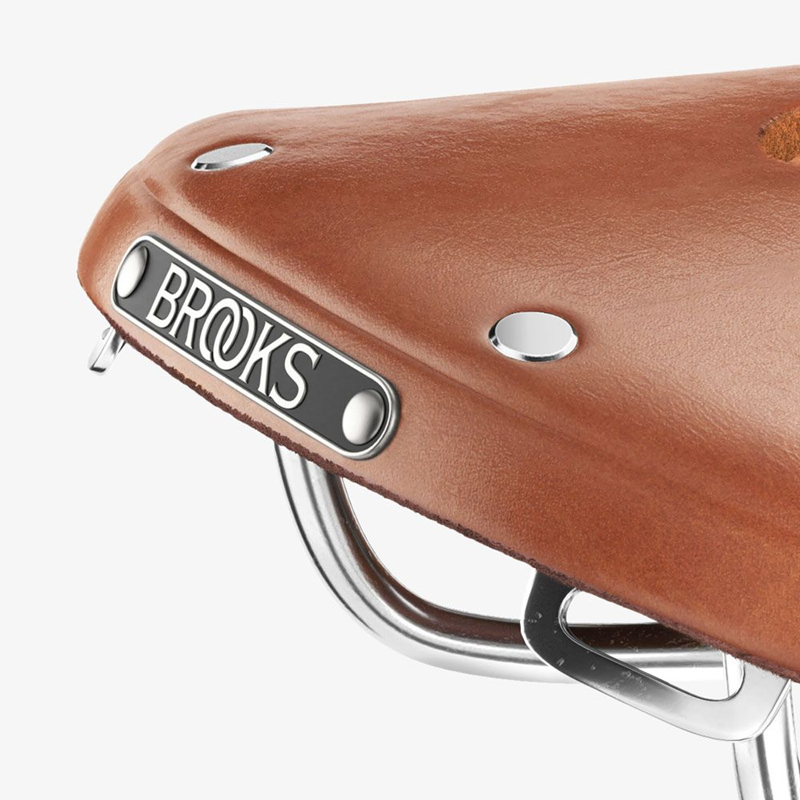 Brooks B17 Carved Saddle in Honey-6