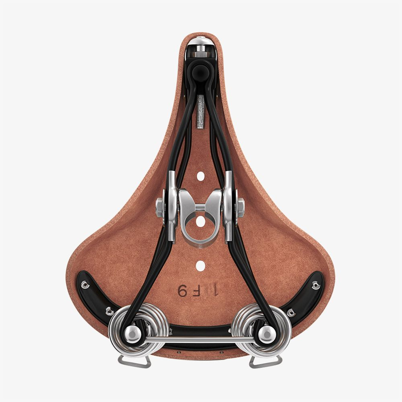 Brooks B66 Saddle in Brown-1