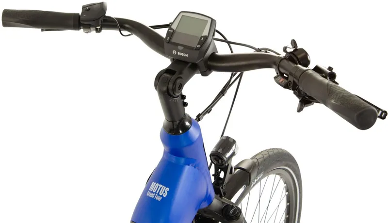 Raleigh Motus Grand Tour Lowstep Derailleur eBike in Blue-6