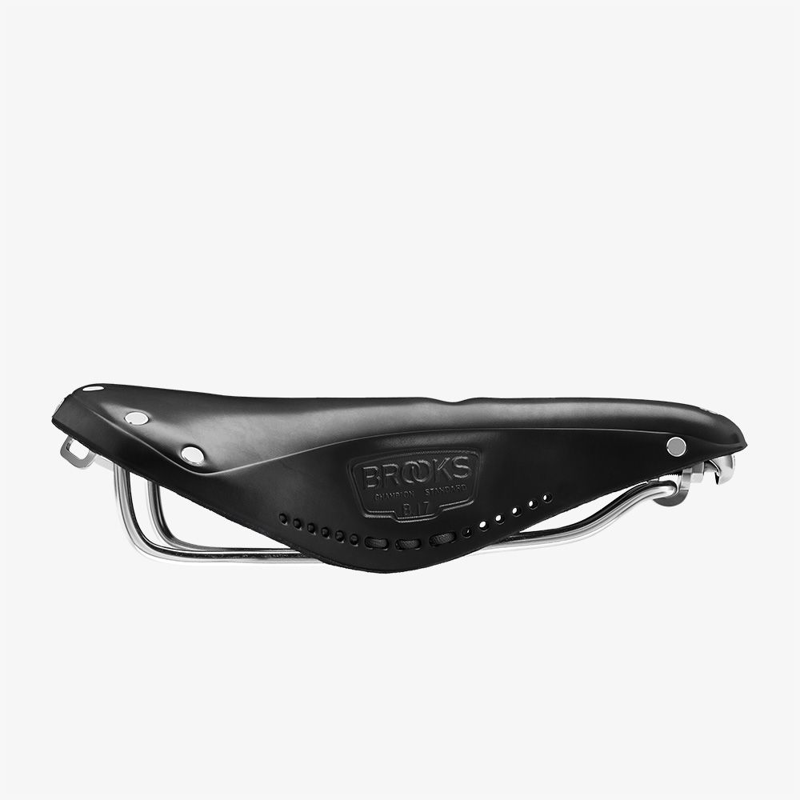 Brooks B17 Carved Saddle in Black-3
