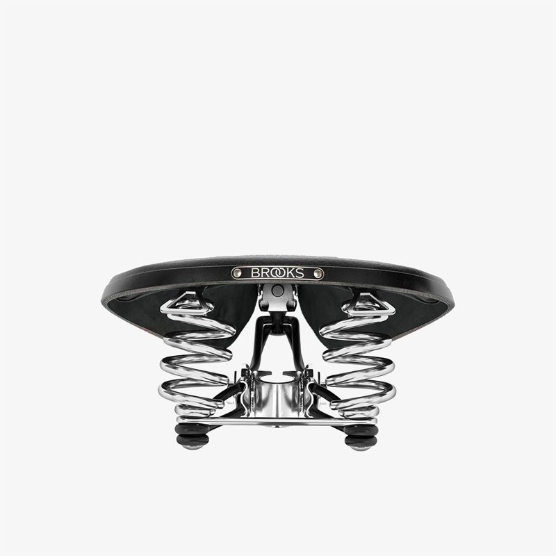 Brooks B66 Short Ladies Saddle in Black-5