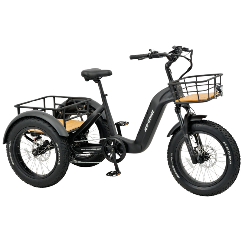 Revom Mover T2 Electric Bike in Black-2