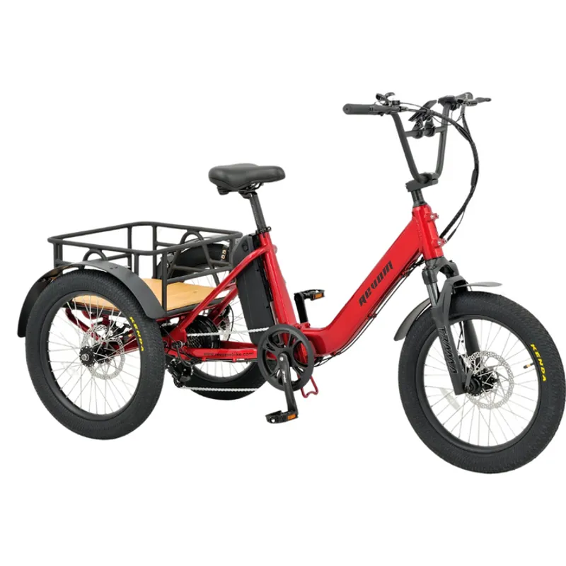 Revom Mover T1 Electric Cargo Tricycle in Red-2