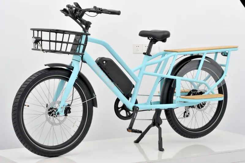 Revom Multi C1 Electric Cargo Bike in Blue-2