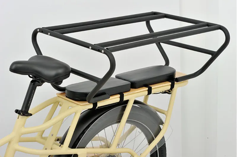 Revom Multi C1 Electric Cargo Bike in Cream-3