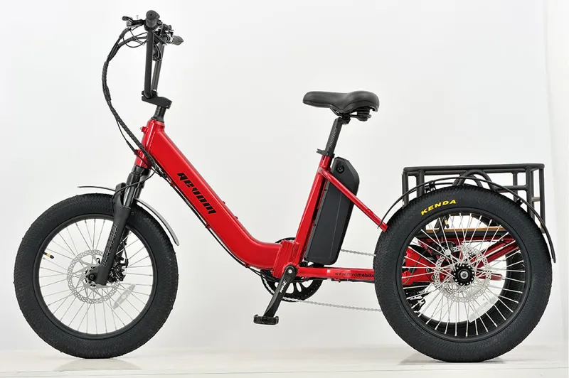 Revom Mover T1 Electric Cargo Tricycle in Red-1