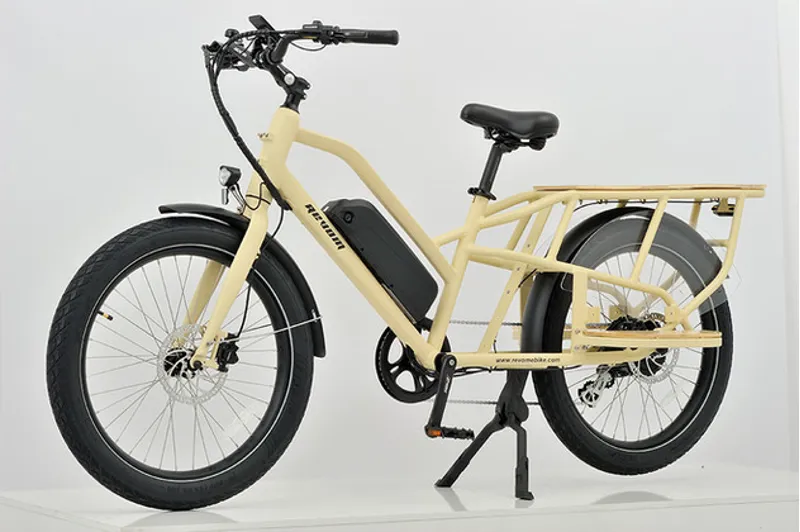 Revom Multi C1 Electric Cargo Bike in Cream-1