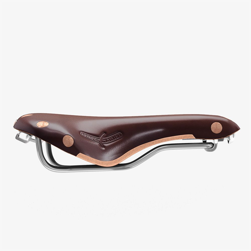 Brooks Swift Chrome Saddle in Brown-3