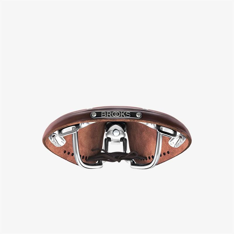 Brooks B17 Carved Saddle in Brown-5