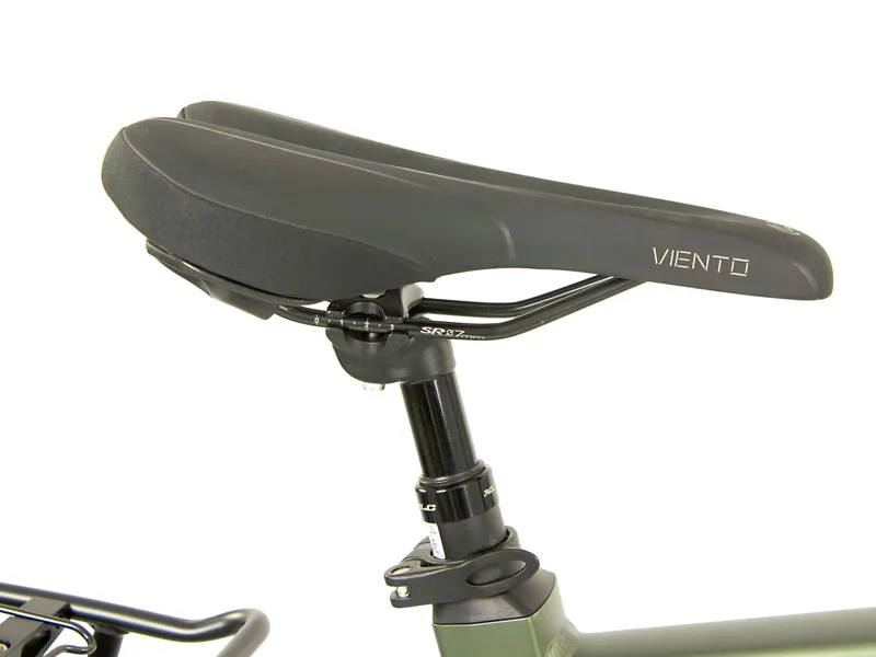 Raleigh Centros Crossbar Hub Gear eBike in Khaki Green-2