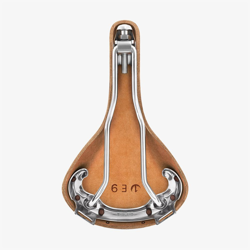 Brooks Swift Chrome Saddle in Honey-1