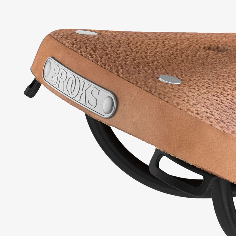 Brooks B17 Softened Short Ladies Saddle in Brown-6