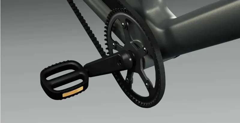 Cowboy 4 Cross Full Option/Performance E-bike in Moss + Free ABUS Ivy Sold Secure Gold Chain Lock-2