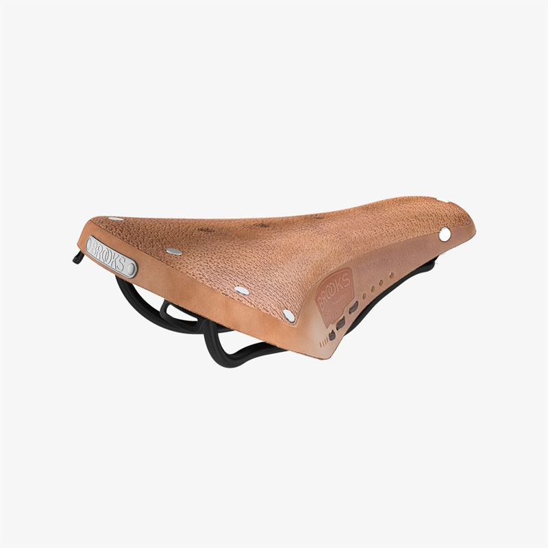 Brooks B17 Softened Short Ladies Saddle in Brown-2
