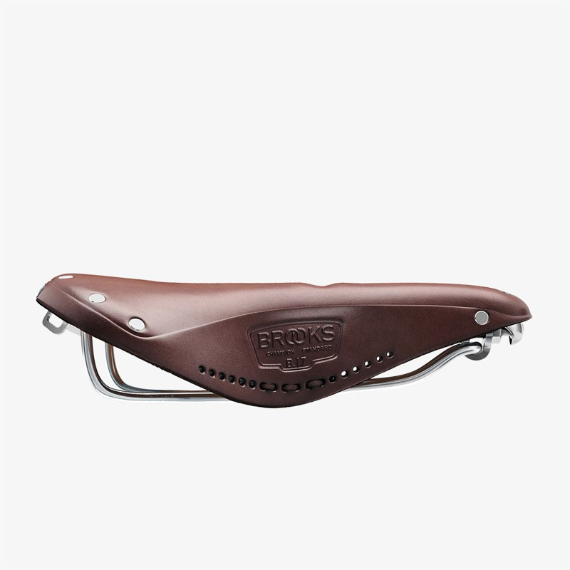 Brooks B17 Carved Saddle in Brown-3