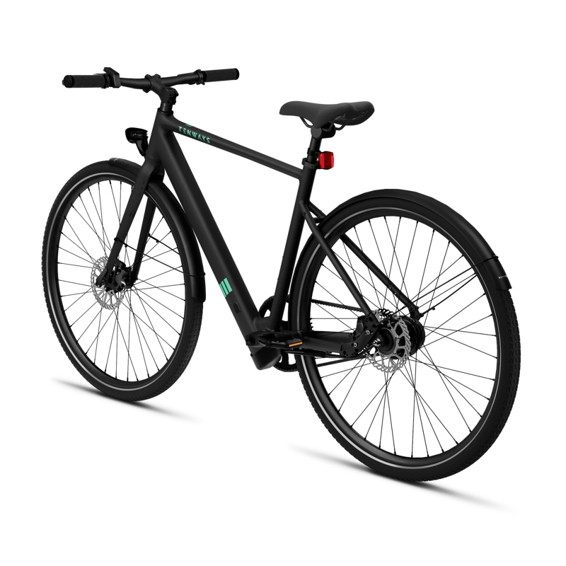 Tenways CGO600 Smart City eBike in Midnight Black-2