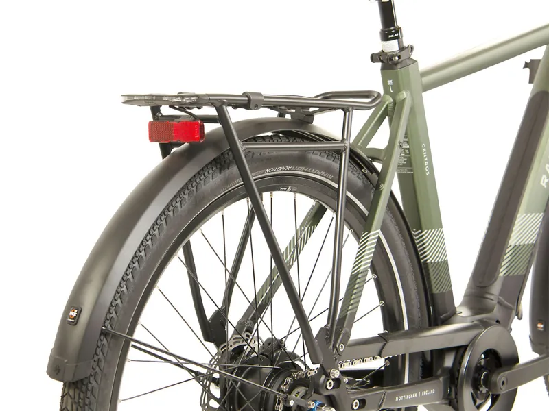 Raleigh Centros Crossbar Hub Gear eBike in Khaki Green-5