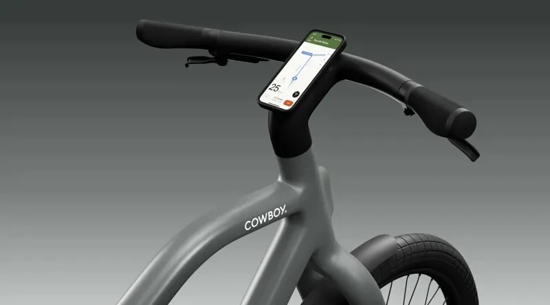 Cowboy 4 Cross Full Option/Performance E-bike in Lava + Free ABUS Ivy Sold Secure Gold Chain Lock-4