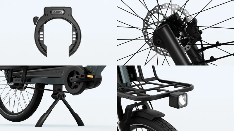 2026 New - Tenways Longtail DUO Electric Cargo Bike-4