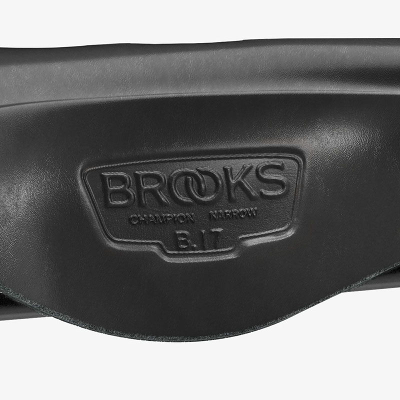 Brooks B17 Narrow Carved Saddle in Black-7