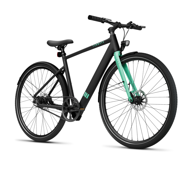 Tenways CGO600 Smart City eBike in Midnight Black-1