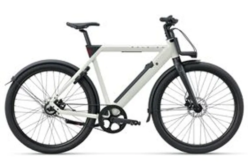 Raleigh ONE Smart City Electric Bike in Off White 
