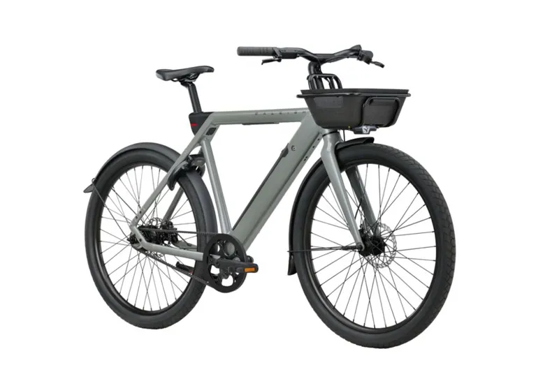Raleigh ONE Smart City Electric Bike in Sage Grey-13