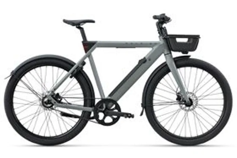 Raleigh ONE Smart City Electric Bike in Sage Grey